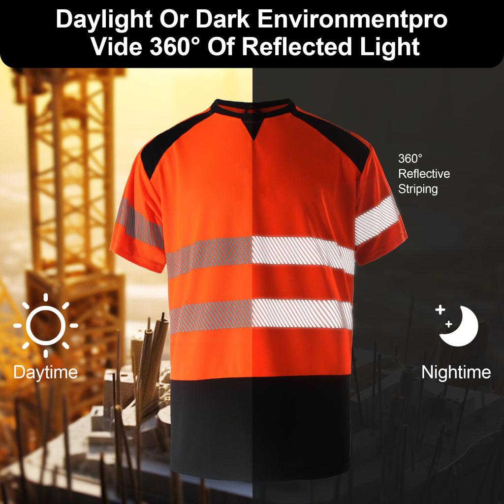 lightweight HI VIZ T shirt