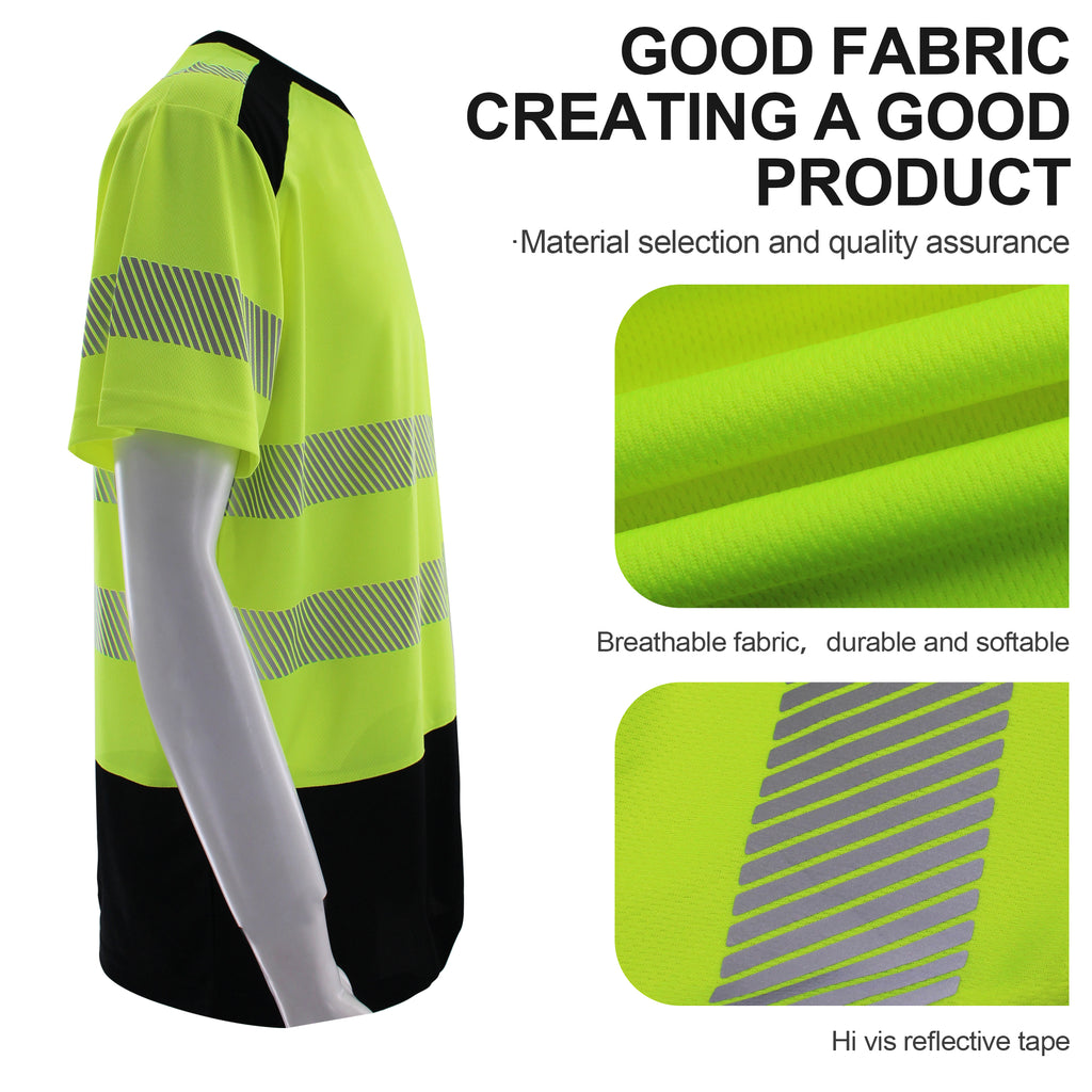 lightweight HI VIZ T shirt