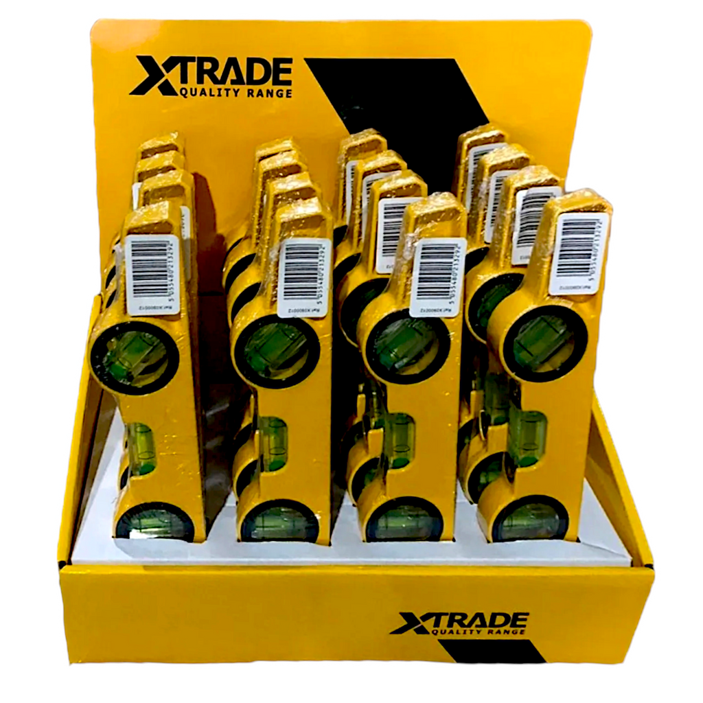 XTRADE 250mm Magnetic Aluminium spirit level