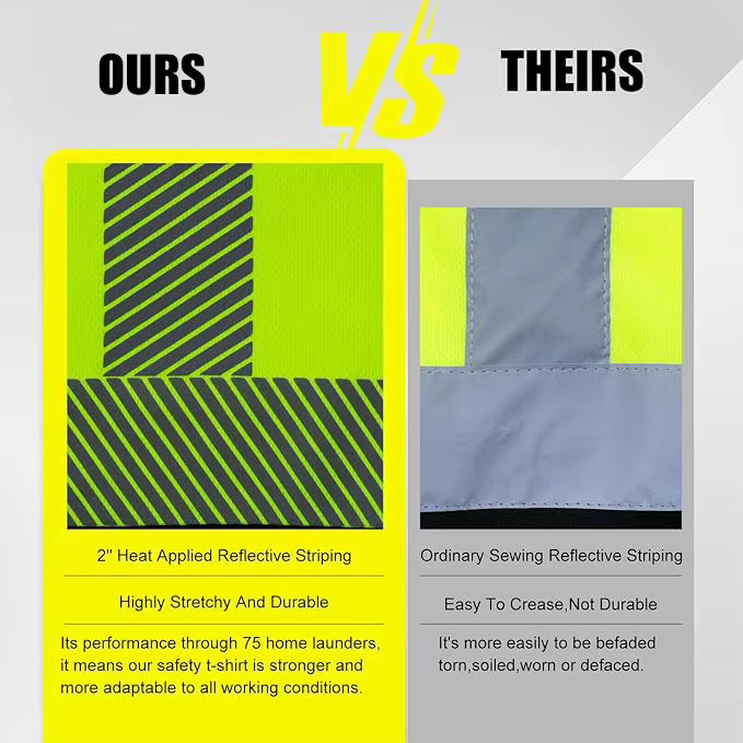 long sleeve HI VIZ T shirt
