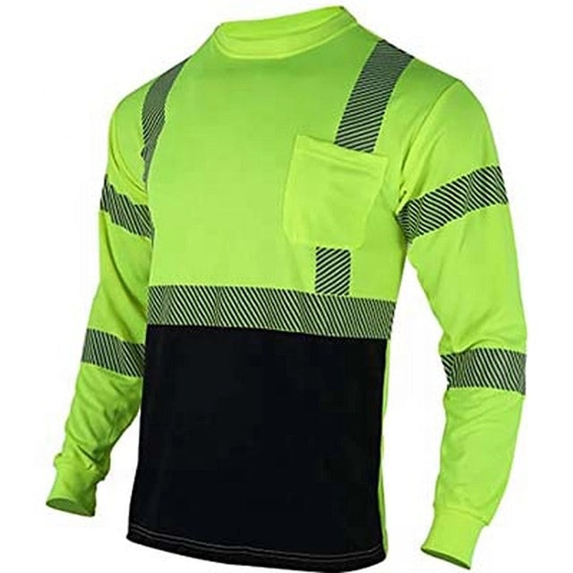 long sleeve HI VIZ T shirt
